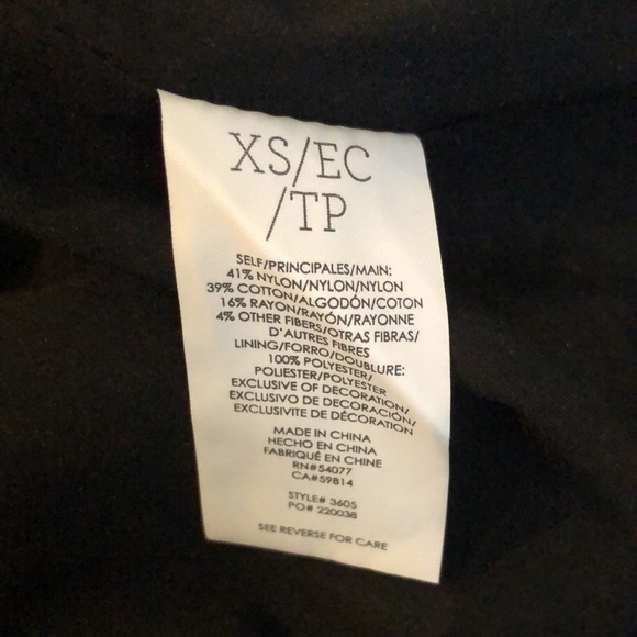 Cabi Black Lace Display Sleeveless Top XSmall - Picture 8 of 9